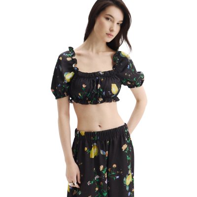 THE STAMPA RAMAGE BLOUSE